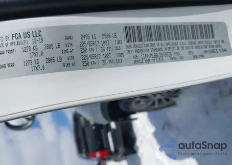 2020 Jeep Cherokee Latitude Plus 4X4 from USA, damaged, VIN 1C4PJMLB0LD579729